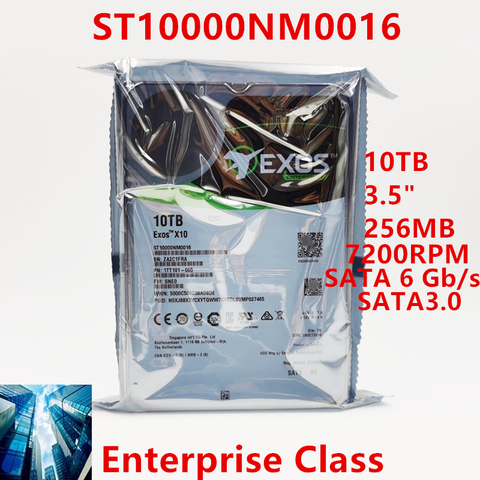 New HDD For Seagate Brand 10TB 3.5