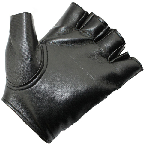 Studded Punk Rock Fingerless Gloves