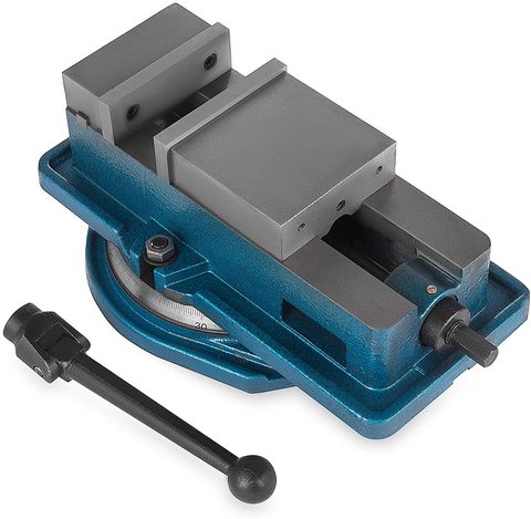 Milling Vise 4 inch jaw width with 360 degree swivel base CNC vice (4 inch) ► Photo 1/6