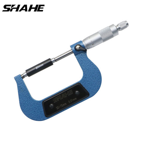 shahe Yellow outside Micrometer Metric micrometer Caliper gauge 0.01 mm Precision Vernier Caliper Measuring Tools ► Photo 1/6