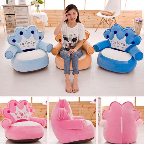 Focusnorm Kids Baby Support Seat Sit Up Soft Chair Cushion Sofa Plush Pillow Feeding Cover ► Photo 1/1