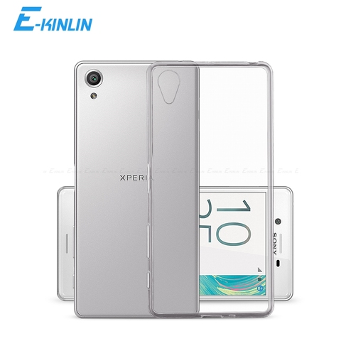 Clear Soft Silicone TPU Case Cover For Sony Xperia 1 5 10 II XZ3 XZ2 XZ X XA XA1 XA2 Plus Ultra L1 L2 L3 Z3 Z4 Z5 XZ1 Compact ► Photo 1/6