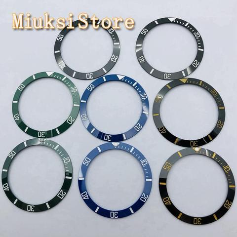 38mm black blue green ceramic bezel insert for 40mm sub automatic men's watch ► Photo 1/6