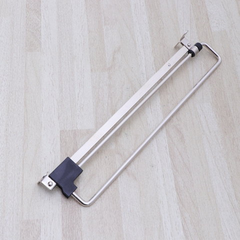 250/300/350mm Stainless Steel Retractable Wardrobe Rail Clothes Hanger Towel Coat Racks Closet Rod (Simplified Type,Silver) ► Photo 1/6