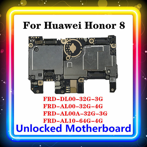 For Huawei Honor 8 Motherboard FRD-DL00 FRD-AL00 FRD-AL00A FRD-AL10 FRD-L09 Original Clean Full Chips Mainboard EMUI Android OS ► Photo 1/1