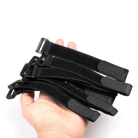 10pcs Fishing Rod Tie Holder Strap Suspenders Fastener Hook Loop Ties Belt Fishing Rod Strapping Wrap Band Outdoor Fishing Tools ► Photo 1/6