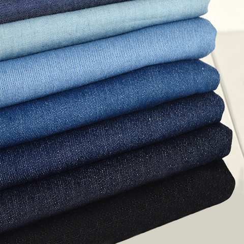 100% Cotton Denim fabric Jeans Washing Cloth Jacket Shirts dress Thick Denim Summer Thin DIY patchwork fabric quilting sewing ► Photo 1/6