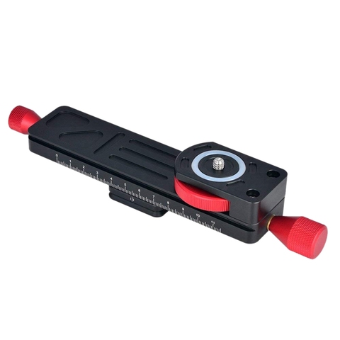 Retail All Metal Wormdrive Macro Rail Fine Focus Focusing Arca / Rrs Lever Clamp Compatible ► Photo 1/6