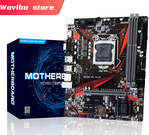 B85 Motherboard HDMI VGA SATA III USB 3.0 DDR3 16G Memory M.2 NVMe SSD For Intel LGA1150 CPU I3 I5 I7 CPU Desktop Mainboard 1150 ► Photo 1/4