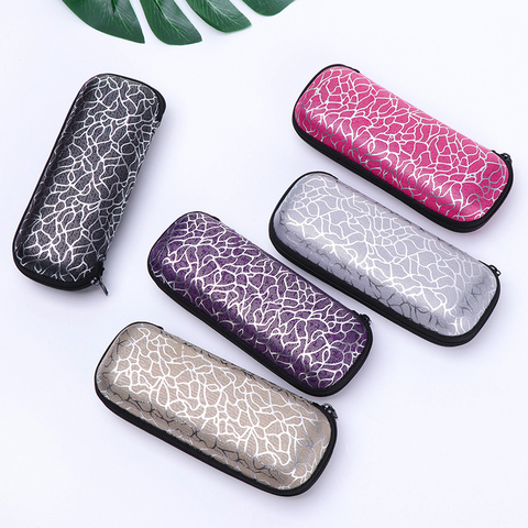 1PC Unisex Zipper Irregular Pattern Sunglasses Eye Glasses Case Eyeglass Box Eyewear Protection Containers Accessories for Women ► Photo 1/6