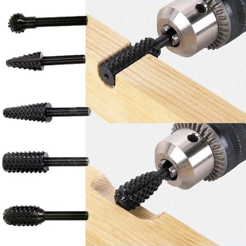 Practical 5PCS 1/4'' Shank DIY Drill Bit Set Carpentry Cutting Tools For General Building & Engineering Power Tools ► Photo 1/6