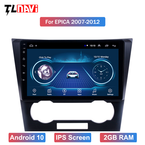 Android 10 Car Radio Stereo Unit Player For Chevy Chevrolet1 Epica 2007-2011 2012 GPS Navigation ► Photo 1/6