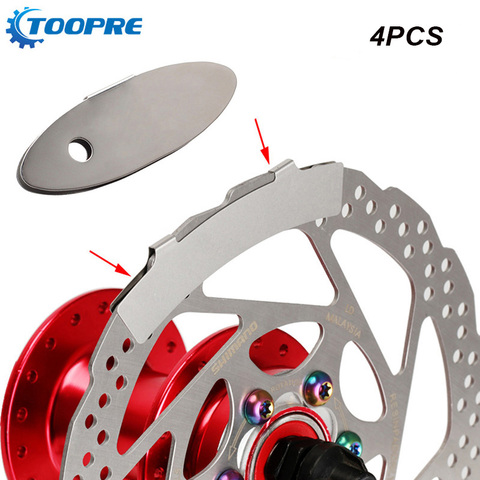 4PCS Bicycle Disc Brake Pad Adjusting Tool Mounting Assistant MTB Bike Brake Pads Rotor Alignment Tools Bike Repair Accessories ► Photo 1/6