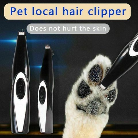 Pet Nail Hair Trimmer Grinder Cat Dog Grooming Tool Electrical Shearing Cutter USB Rechargeable Dog Haircut Paw Shaver Clipper ► Photo 1/6