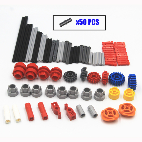 130 pcs Building Blocks MOC Technic Parts bricks Technic Gear series Compatible With Lego for kids boys toy ► Photo 1/6