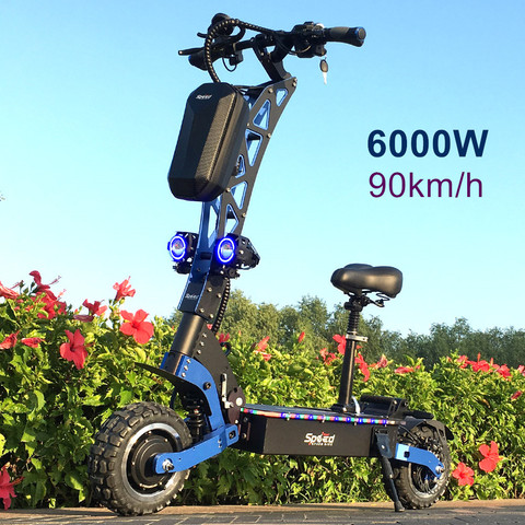 SpeedBike SK3 6000W Dual Engine Electric Scooter with Fast charge 11inch double drive Toursor E Scooter ► Photo 1/6