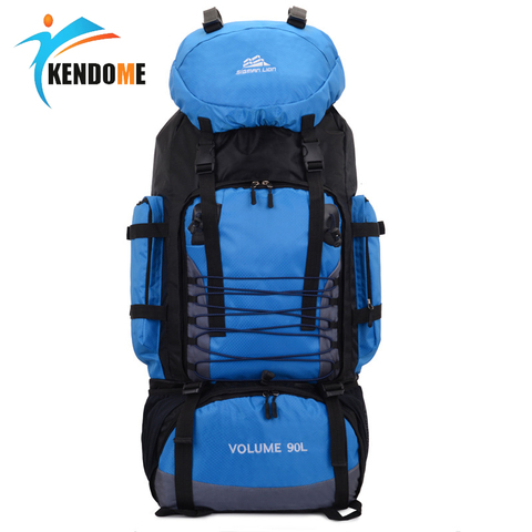 90L Military Tactical Backpack Hiking Camping Outdoor Mountaineering Backpack Sports Tactical Military Bag Men Soft Travel Bags ► Photo 1/6