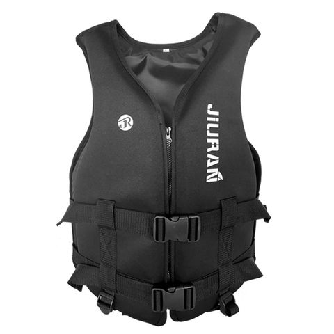 Outdoor Water Sports rafting Neoprene Life Jacket for children and adult swimming snorkeling wear fishing Kayaking Boating suit ► Photo 1/6