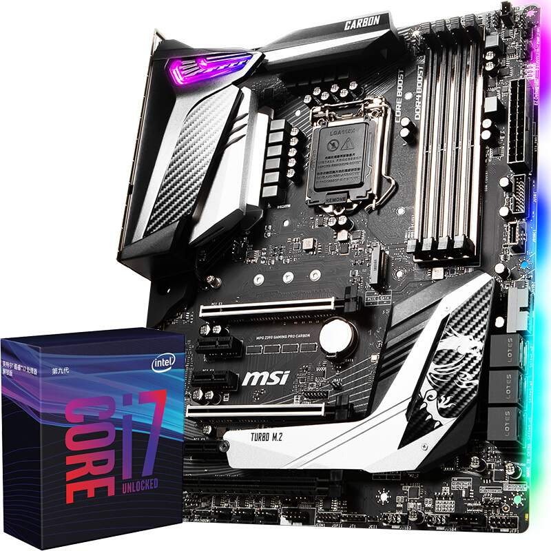 synge butiksindehaveren forfatter MPG Z390 GAMING PRO CARBON AC motherboard +I7-9700K I9-9900K CPU  motherboard + CPU set - Price history & Review | AliExpress Seller -  xinxuanlang Industrial control Store | Alitools.io