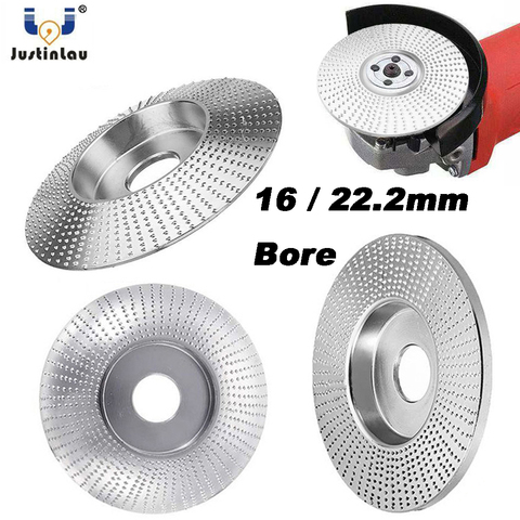 High Quanlity Wood Grinding Wheel Rotary Disc Sanding Wood Carving Tool Abrasive Disc Tools For Angle Grinder 16/22.2mm Bore ► Photo 1/6