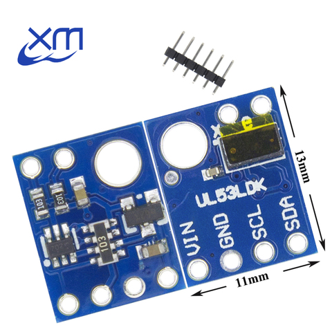 1 pc GY-530 VL53L0X Laser Ranging Sensor Module World Smallest Time-o f-Flight (ToF) IIC communication Ranging Module ► Photo 1/1
