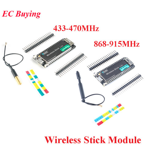ESP32 SX1276 LoRa WIFI Wireless Module Development Board LoRAWAN 433-470MHz 868-915MHz Stick Lite with Antenna For Arduino ► Photo 1/6