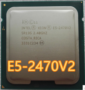 Intel Xeon E5-2470v2 E5 2470v2 E5 2470 v2 2.4GHz Ten-Core Twenty-Thread CPU Processor 25M 95W LGA 1356 E5-2470V2 ► Photo 1/1