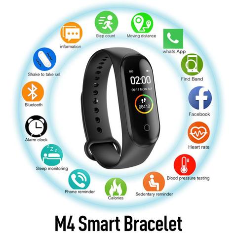 M4 smart watch daraz Clearance