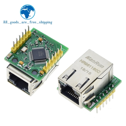 TZT  Smart Electronics USR-ES1 W5500 Chip New SPI to LAN/ Ethernet Converter TCP/IP Mod ► Photo 1/6