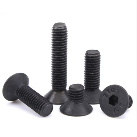 Hexagon Socket Flat Countersunk Head Screw Carbon Steel M2 M2.5 M3 M4 M5 M6 M8 Hex Socket Bolts Machine Screw DIN7991 ► Photo 1/5