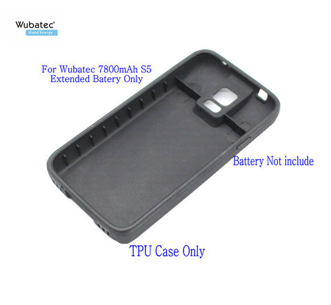 Wubatec 1x 7800mAh S5 NFC Extended Battery TPU Case (no battery) For Samsung Galaxy S5 i9600 i9602 i9605 G900F G900T S5 Neo G903 ► Photo 1/1