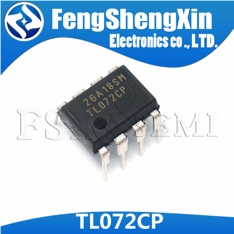 10pcs/lot TL072CP TL072CN TL072 Dual operational amplifier IC DIP-8 ► Photo 1/3