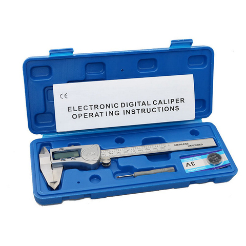 High-Precision Electronic Digital Vernier Caliper IP54Stainless Steel Measuring Tool 0-150MM Woodworking Marking Vernier Caliper ► Photo 1/6