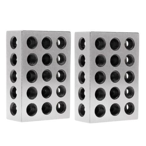 2pcs Hardened Steel Ultra Engineers Blocks Precision 1