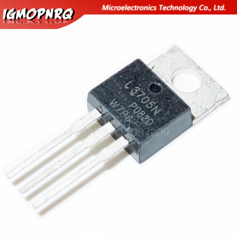 10pcs IRL3705NPBF TO-220 IRL3705N TO220 IRL3705 new MOS FET transistor ► Photo 1/1