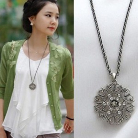 2022 New Arrival Female Pendant Necklace Bohemian jewelry pendant necklace Women Necklaces Wholesale Sales ► Photo 1/5