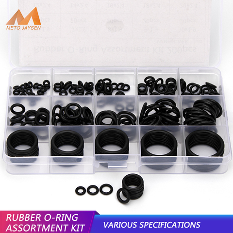 PCP Paintball NBR Rubber O-rings Durable Socket Black Gasket Replacements Sealing O-rings 15 Sizes Available 200PCS/SET DQ001 ► Photo 1/6