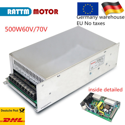 EU / US Ship! Switching Power supply 500W 60V / 70V Single Output ► Photo 1/6