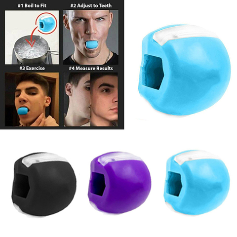 Food-grade Silica Gel Jaw Exerciser Fitness Ball Anti-Wrinkle Facial Toner  Neck Face Muscle Jawline Trainer Toning Training Ball - Price history &  Review, AliExpress Seller - Bongem Y-Enjoy Store
