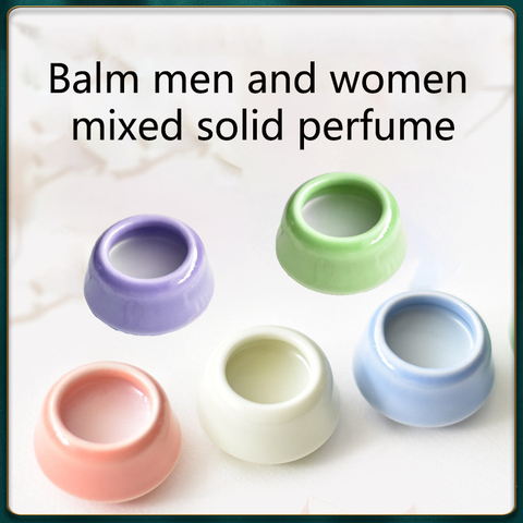 14 Kinds of Men Women Solid Perfume Portable Balm Long-Skin Fragrance Body Lasting Skin Care Antiperspirants Balm Lasting Oil ► Photo 1/6