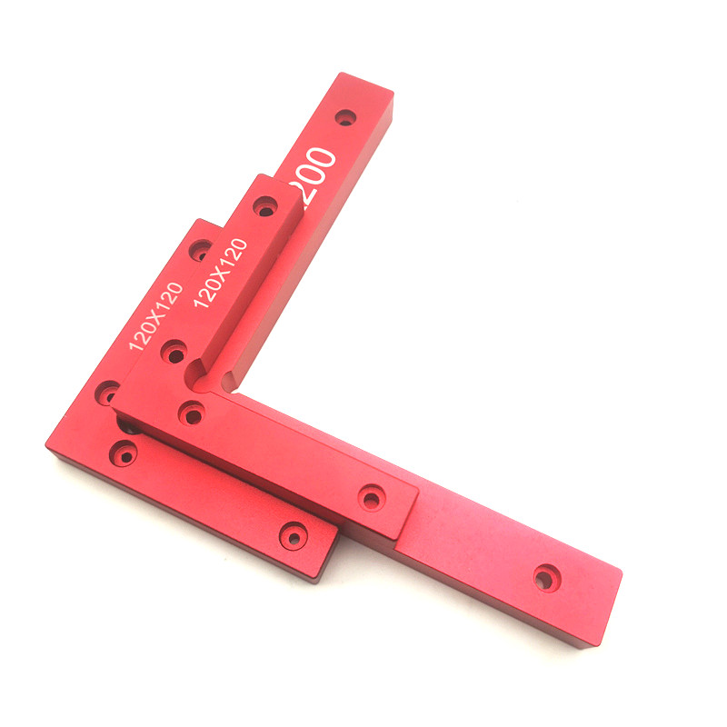 Metal 90 Degree Positioning Squares Right Angle Clamp Woodworking Tools DIY 