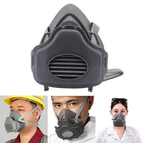 3700 Half Face Gas Mask Respiratory Dustproof High Efficiency Filters Protective Industrial Anti PM2.5 Respirator Dust Mask ► Photo 1/6