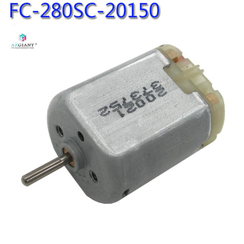 original FC-280SC-20150 car central door lock motor round spindle 12000RPM DC carbon brush for Honda Accord ► Photo 1/6