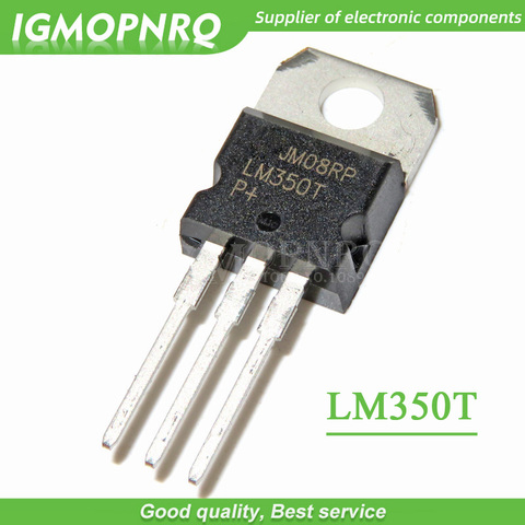 10pcs/lot LM350T LM350 TO-220 IC 3a adjustable three-terminal regulator New Original ► Photo 1/1