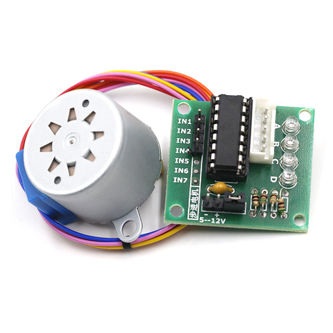 28BYJ-48-5V 4 phase Stepper Motor+ Driver Board ULN2003 forArduino 10 x Stepper motor +10x ULN2003 Driver board ► Photo 1/6