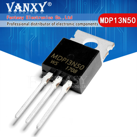5pcs MDP13N50 TO-220 MDP13N50TH MDP13N50BTH TO220 FQP13N50 500V 13A ► Photo 1/2