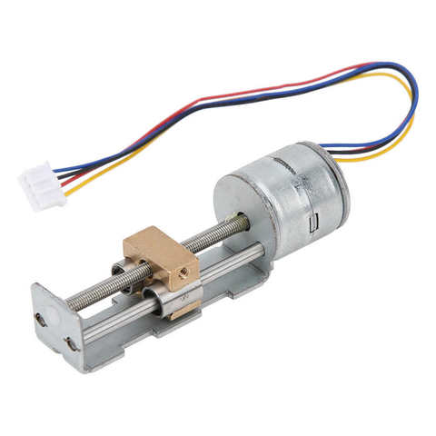 Mini Linear Stage Actuator Small Slide Guide Rail Screw Lead Stepper Motor Stepper Motor with Planetary Gearbox Reducer for DIY ► Photo 1/6