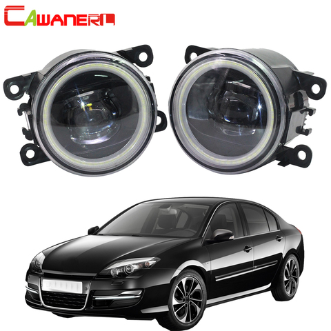 Cawanerl For Renault Laguna 2 3 2001-2015 Car Styling LED Fog Light Angel Eye DRL Daytime Running Light 12V High Bright ► Photo 1/6