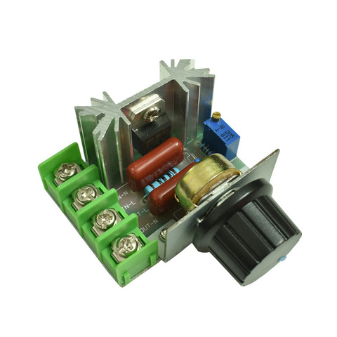 220V 2000W SCR high power electronic voltage regulator, dimming, speed regulation, temperature regulation module ► Photo 1/4