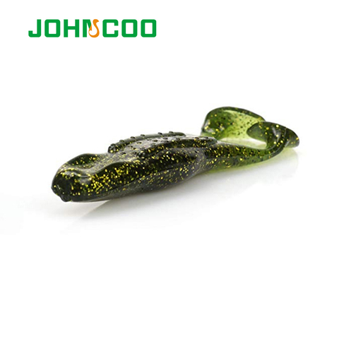 JOHNCOO 6pcs Frog Fishing Lure 15g 12g Soft Silicone Bait Plastic Frog Lures Bass Lures Frog  Lifelike Snakehead Lure ► Photo 1/6
